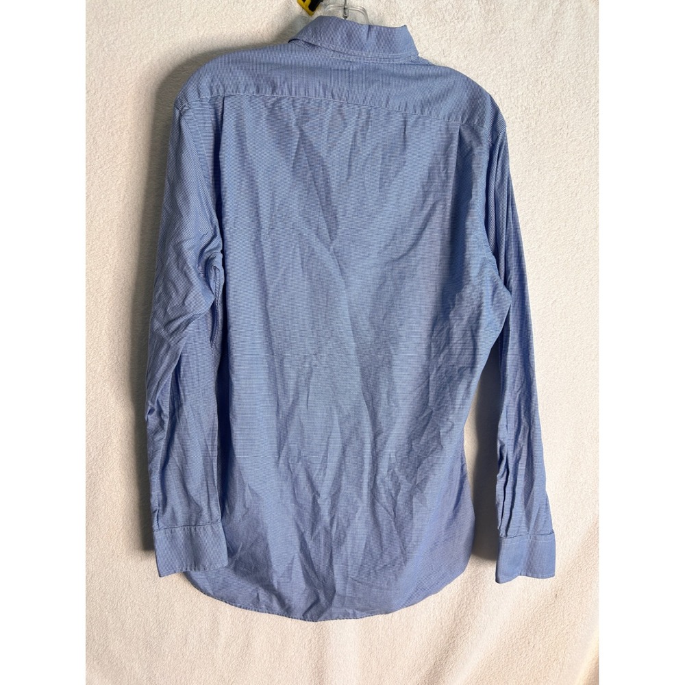 Bundle  2 Polo Ralph Lauren Slim Fit Dress Shirts Mens 16 34/35 Purple Blue - Picture 11 of 11